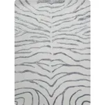 Kusový koberec Bakero Zebra stříbrný 153x244 cm
