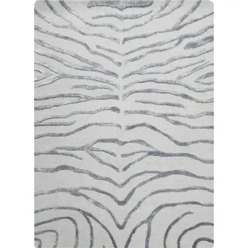 Koberec Kusový koberec Bakero Zebra stříbrný 153x244 cm