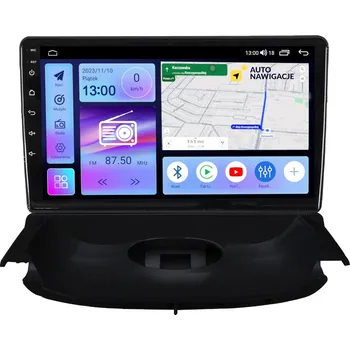 Autorádio AUTORÁDIO S GPS NAVIGACÍ PEUGEOT 206 2004-2008 ANDROID