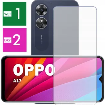 3x TVRZENÉ SKLO PRO OPPO A17 RYCHLÉ OCHRANNÉ SKLO