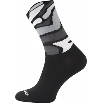 Pánské ponožky Prodyšné cyklistické Ponožky Todo Cycling Pro - mozaiková šedá, 43-46