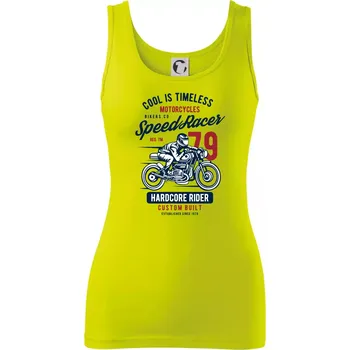 Dámské tričko Speed Racer Motorcycles - Dámské tílko - M ( Limetková )