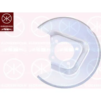 Brzdový kotouč Ochranný plech proti rozstřikování, brzdový kotouč KLOKKERHOLM 5528878