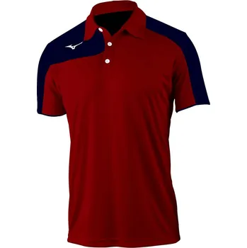 Pánské oblečení Mizuno Kobe Trn Polo M - Burgundy Velikost: 3XL
