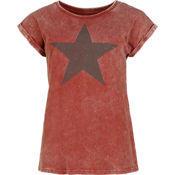 Tričko z RED by EMP - Stars - Ženy - červená