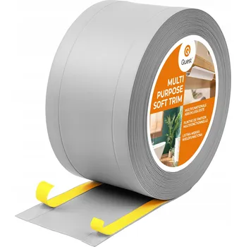 soklová lišta PVC lišta Questprofile 1 x 120, délka 500 cm, šedá