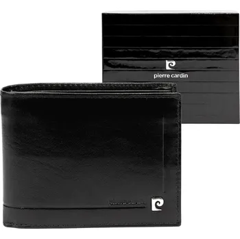 Peněženka Pánská kožená peněženka Pierre Cardin YS507.1 8806 RFID černá