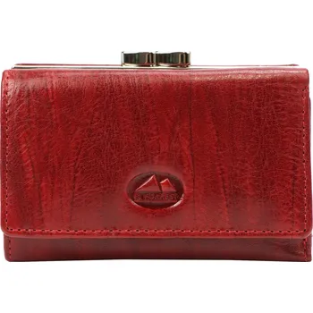 EL FORREST Dámská kožená peněženka 579-58 RFID červená