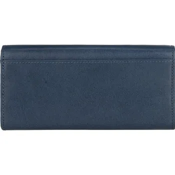 Dámská kožená peněženka EL FORREST 743-35 RFID modrá