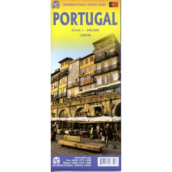 ITMB Publishing mapa Portugalsko 1:500 000