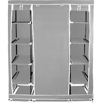 Šatní skříň ND12_14242 Skříň na oblečení dvojitá s polkami