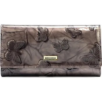 Dámská kožená peněženka Gregorio BTS-100 šedá