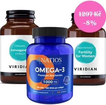 VIRIDIAN Balíček START - Základní podpora ženské plodnosti - začátek cesty