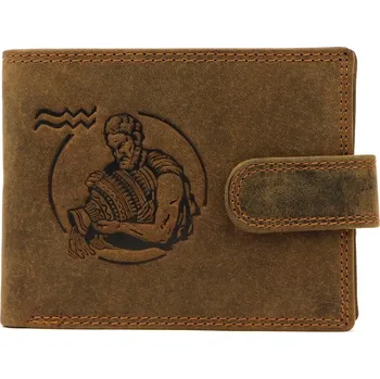 Peněženka Pánská kožená peněženka Nordee L895-011 hnědá