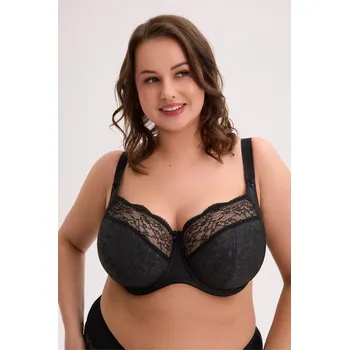 Podprsenka Měkká podprsenka Gaia BSM 1320 Willow Černá 85M