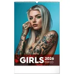 Notique Nástěnný kalendář Inked Girls…