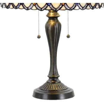 Lampička Stolní lampa Tiffany Show - Ø 40*58 cm