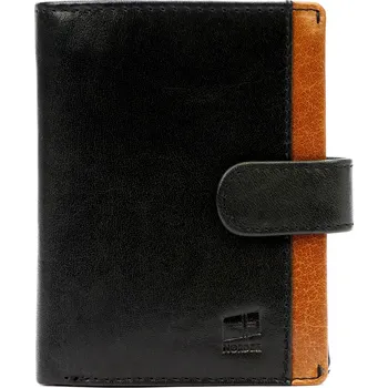Peněženka Pánská kožená peněženka Nordee REIN N4L černá