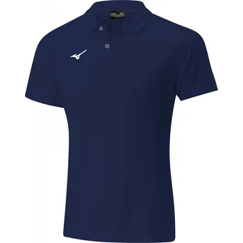 Pánské oblečení Mizuno Shizuoka Free Time Polo M - Navy Velikost: 4XL