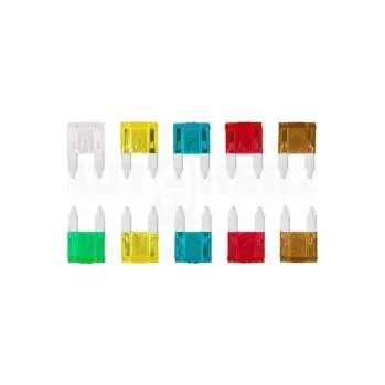 Autopojistky 4CARS Pojistky nožové mini - sada 10ks