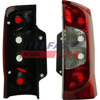 Zadní světlomet Zadní světlo fiat fiorino 07> pr víko kombi ft86380