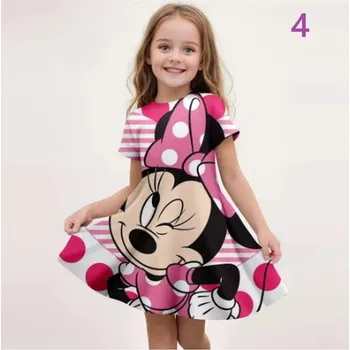 Dívčí šaty Minnie Mouse Dívčí letní šaty s motivem "Minnie Mouse" Motiv: 4, Velikost: 160