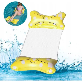 GGV Plovoucí houpací síť 145 x 70 x 15 cm Barva:: Žlutá