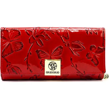 Peněženka Dámská kožená peněženka Gregorio BTE-122 červená