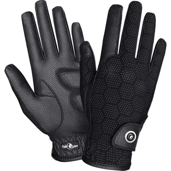 Jezdecké rukavice Fair Play Jezdecké rukavice TAIT Barva: Černá, Velikost: L