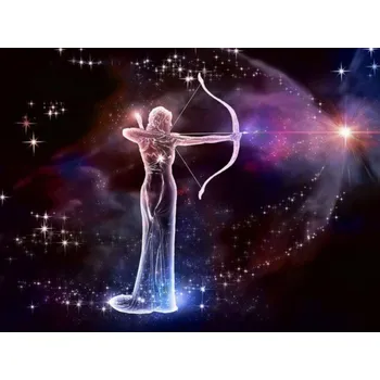Diamantové malování Diamantové malování - Střelec - třpytivé kamínky