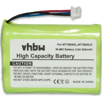 Baterie pro mobilní telefon VHBW Baterie pro Avaya WT9620 / 20DT, 800 mAh