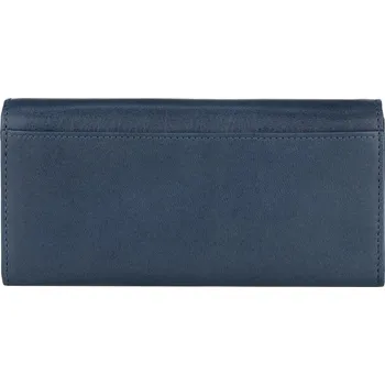 Peněženka Dámská kožená peněženka EL FORREST 946-35 RFID modrá