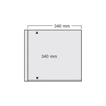 Obal pro sběratelský předmět Safe MAXI - 1 kapsa 340 x 340 mm Varianta: průhledné