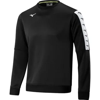 Pánská mikina Mizuno Nara Training Sweat M - Black Velikost: 3XL
