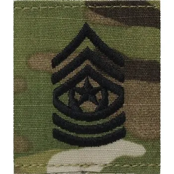 Nášivka Nášivka hodnosti Command Sergeant Major E-9 velcro OCP®