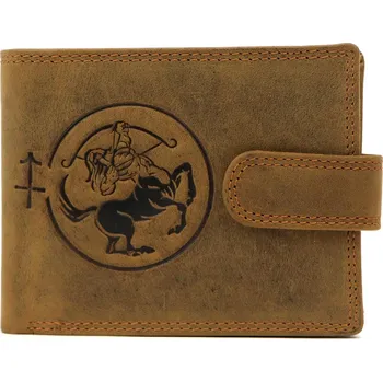 Peněženka Pánská kožená peněženka Nordee L895-009 hnědá