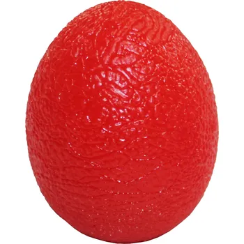 Masážní míček Merc sport Antistresové a rehabilitační vajíčko Squeeze Ball červené Cena za odběr více kusů: 26 a více kusů