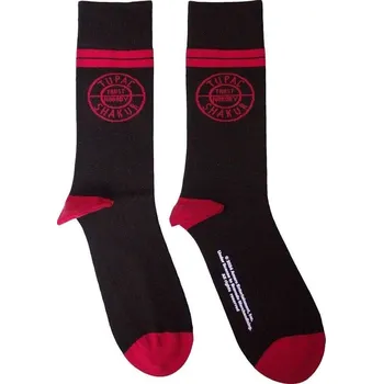 Pánské ponožky 2Pac Ponožky Circle Logo Black 40-45