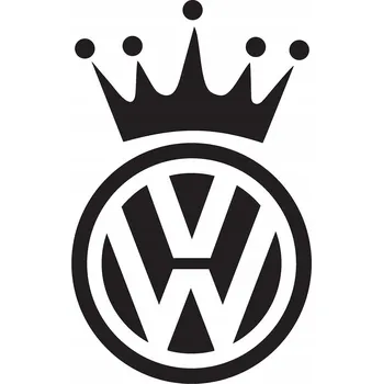 Samolepicí dekorace na vozidlo Samolepka na auto Volkswagen King