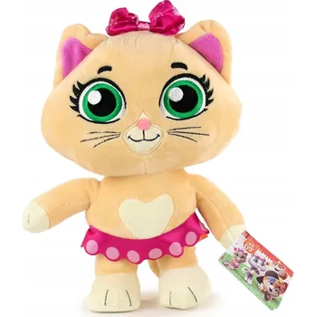 plyšák 44 KOČEK PLYŠOVÁ KOČIČKA PILOU 26 CM ROZTOMILÁ BÉŽOVÁ KOČKA ORIGINÁLNÍ PLYŠÁK