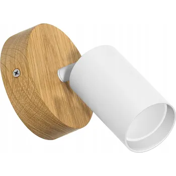 Stropní Svítidlo LED stropní svítidlo Dubová 10 cm Modern Bílá GU10 Pohyblivá nástěnná