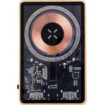 Powerbanka Dominik - Powerbanka, dřevo