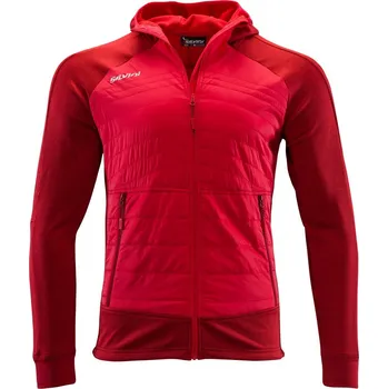 Pánská mikina Silvini Pánská mikina s nepofukem Dirilo MJ1310 red-merlot Velikost: XXXL