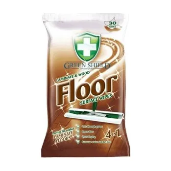 Podlahový mycí stroj GREEN chusteczki do podłóg drewnianych SHIELD
