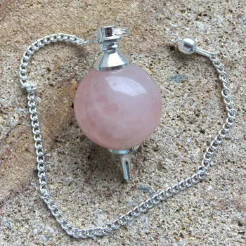 Přívěsek Kyvadlo s koulí - s růženínem BL166