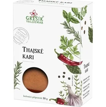 Koření Thajské kari 50 g GREŠÍK Dobré koření
