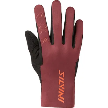 Cyklistické rukavice Silvini dámské cyklo rukavice WA2312 Isarca merlot-black Velikost: S