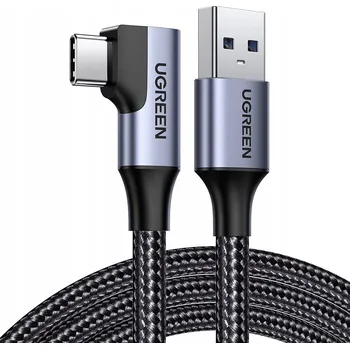 Datový kabel Kabel Ugreen USB - USB typ C 1 m černý