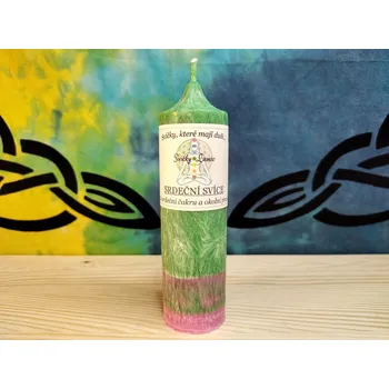 Svíčka 14 x 4 SRDEČNÍ SVÍCE