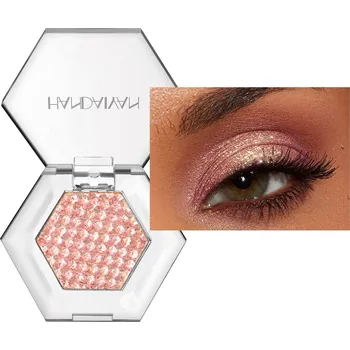 Oční stíny Rozjasňující Třpytivý Krémový Oční Stín Multichromatický #3